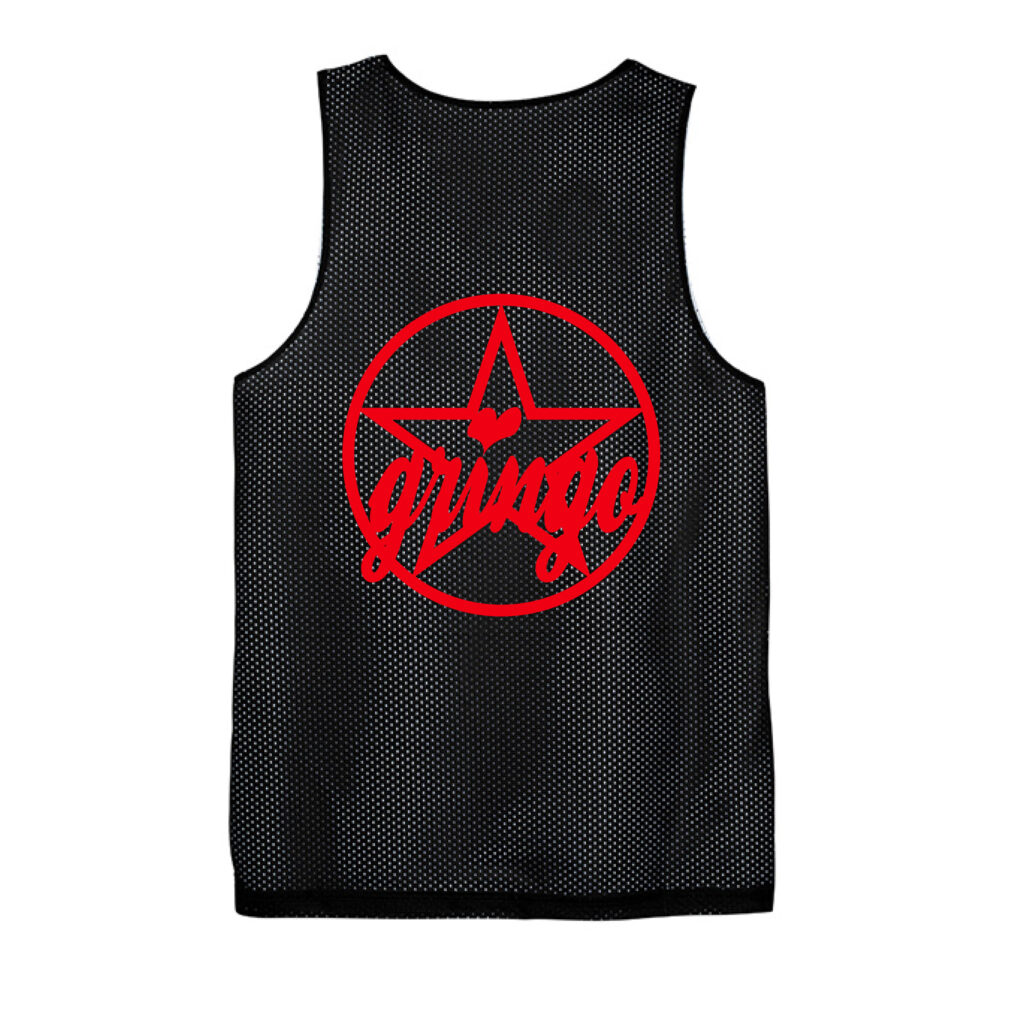 Back of Gringo Slam Dunk Tank Top